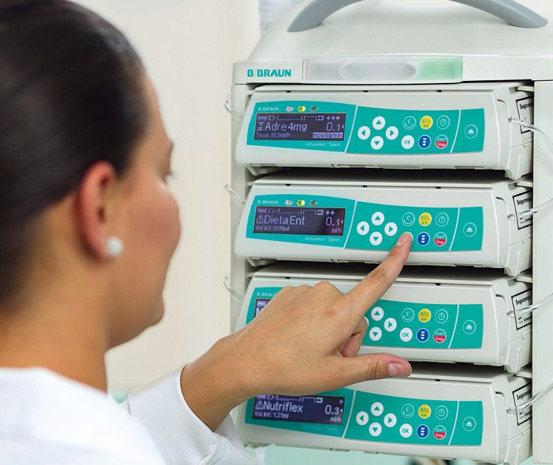 Space Infusion Pumps in Hospitals