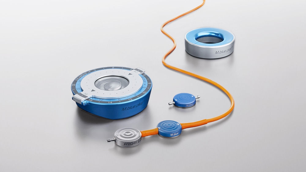 MIETHKE M.blue® säädettävät implantti M.blue® XABO®