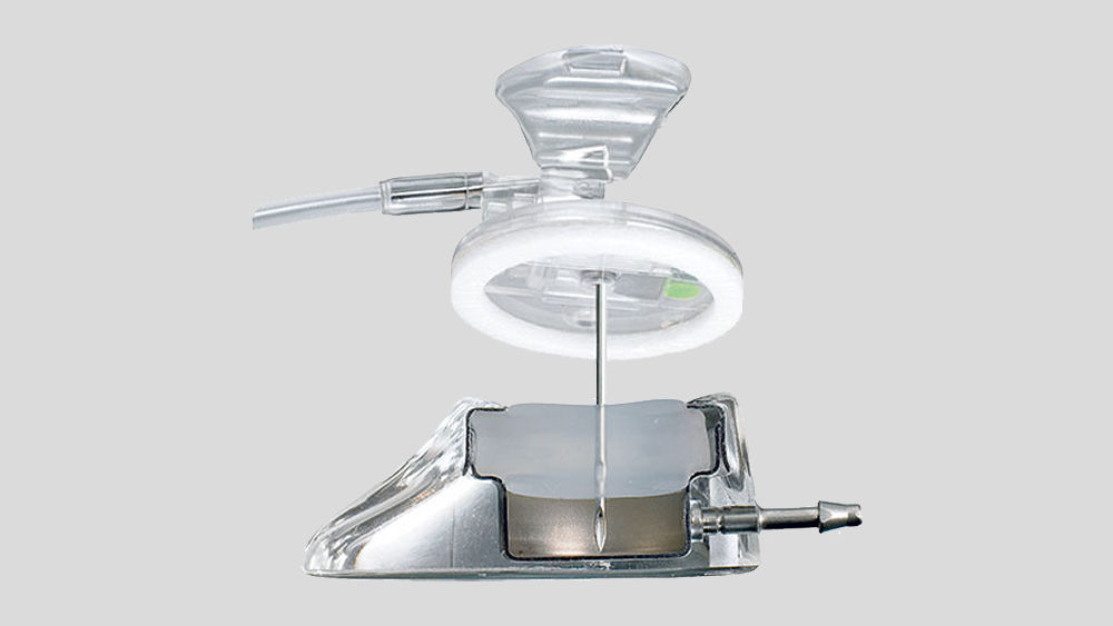 Tuotekuva laskimoportin käytöstä